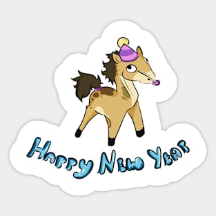 Happy New Year Sticker